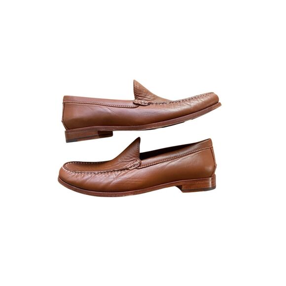 Johnston & Murphy Mens Cognac Sheepskin Baldwin Penny Loafer Size 11M main image 13